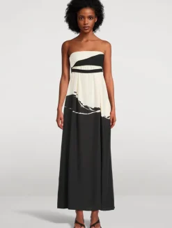 Ophelia Printed Maxi Dress