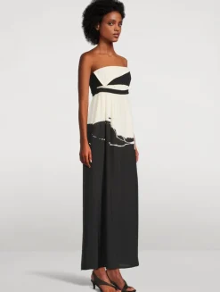 Ophelia Printed Maxi Dress