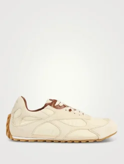 Orbit Flash Suede And Nylon Sneakers