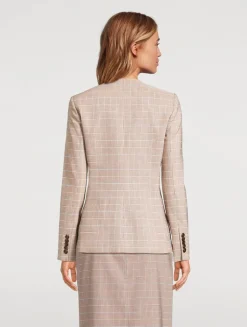 Orrin Jacket In Plaid Print