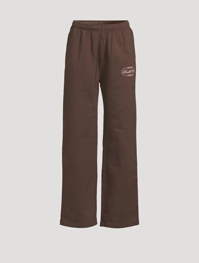 Oval Health Straight-Leg Sweatpants