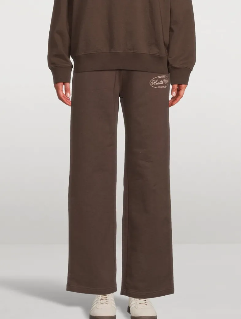 Oval Health Straight-Leg Sweatpants
