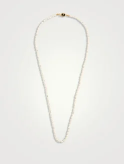 Ovalette Pearl Necklace