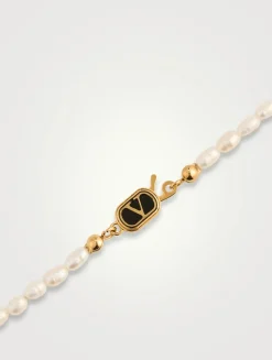 Ovalette Pearl Necklace