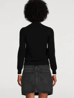 Overlapping Hearts Wool Cardigan