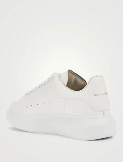 Oversized Leather Sneakers