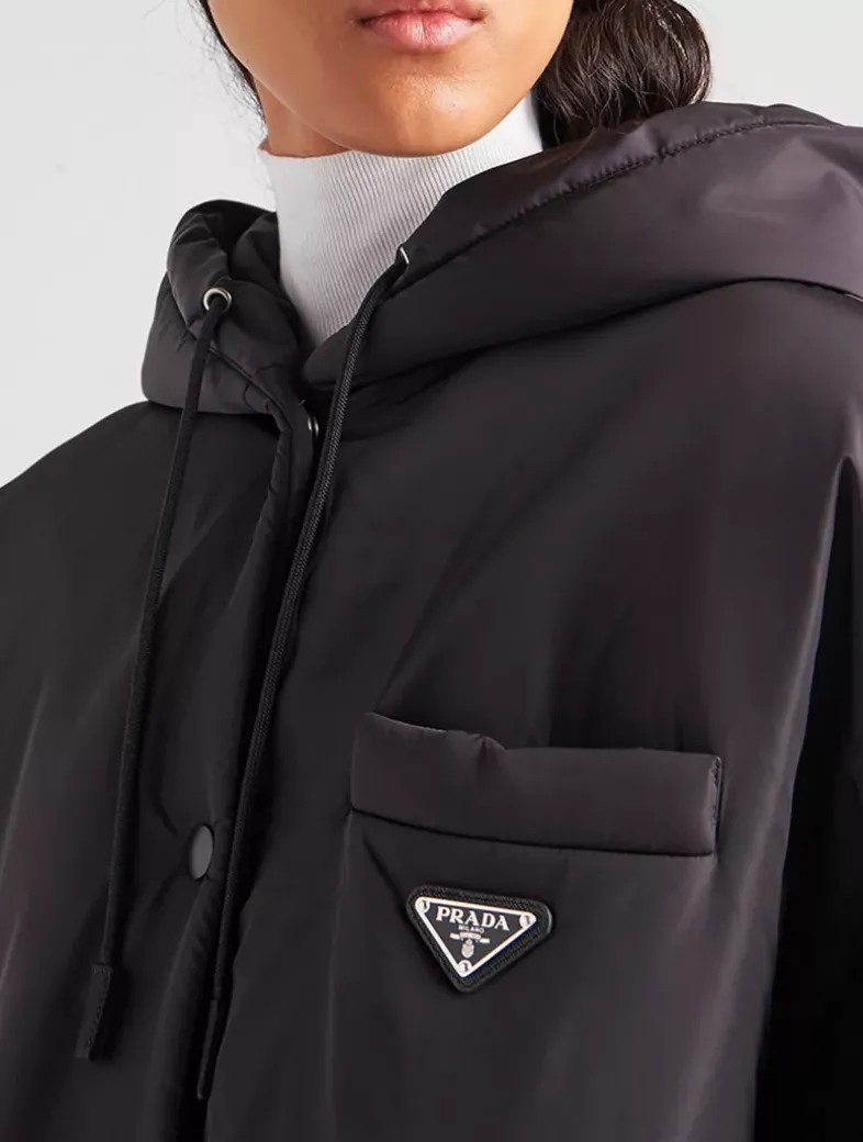 Oversized Light Re-nylon Raincoat