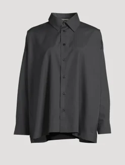 Oversized Poplin Shirt
