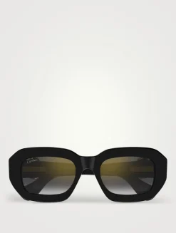 Oversized Rectangular Sunglasses