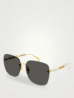 Oversized Square Sunglasses