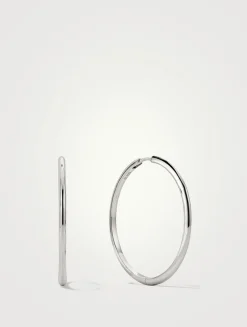 Oversized Tube Hoop Earrings