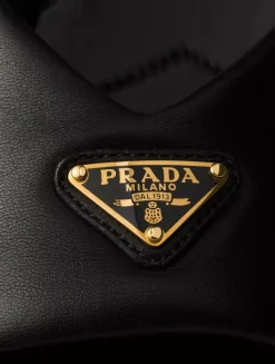 Padded Nappa Leather Sandals