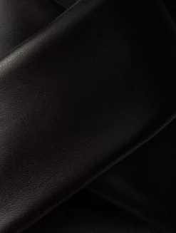 Padded Nappa Leather Slides