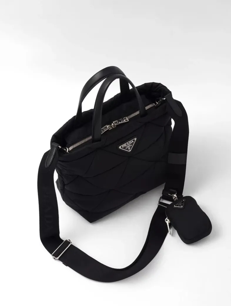 Padded Re-nylon Tote Bag
