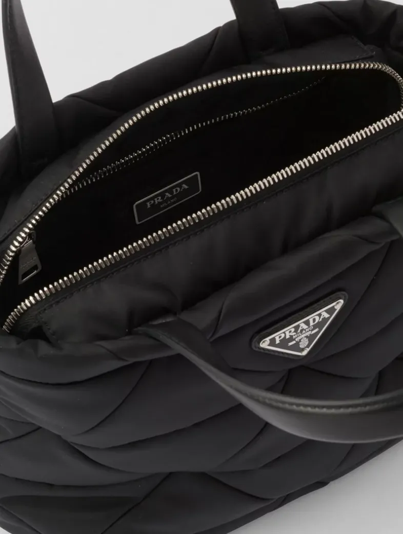 Padded Re-nylon Tote Bag