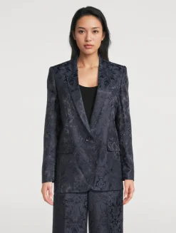 Paisley Jacquard Blazer