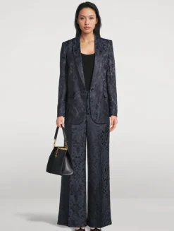 Paisley Jacquard Blazer