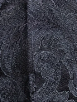 Paisley Jacquard Wide-Leg Trousers