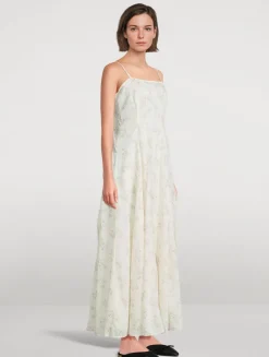 Paloma Floral A-Line Dress