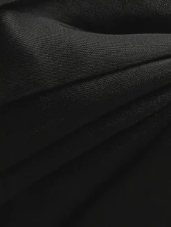 Paloma Twist-Front Satin Gown