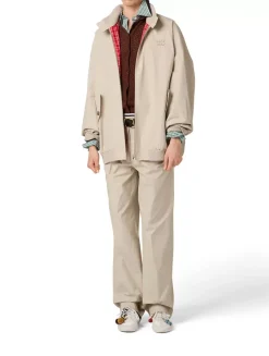 Panama Cotton Blouson Jacket