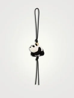 Panda Felt Bag Charm