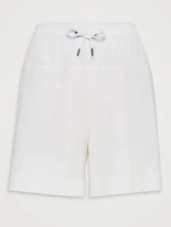 Paneled Track Shorts