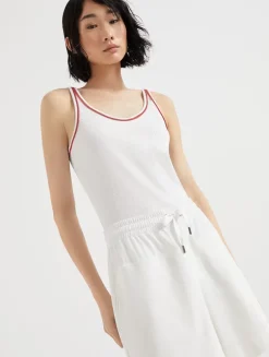 Paneled Track Shorts