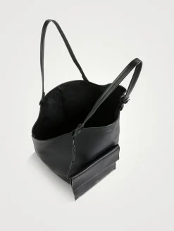 Park Three Leather Tote Bag