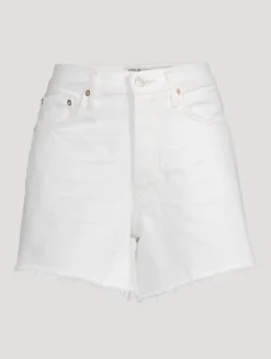 Parker Long Denim Shorts