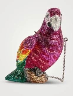 Parrot Bali Crystal Clutch
