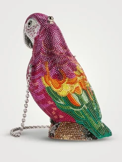 Parrot Bali Crystal Clutch