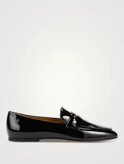 Patent Leather Penny Loafers