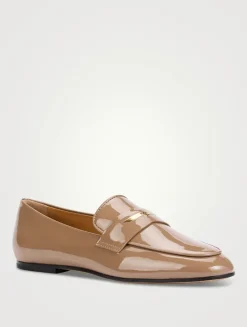 Patent Leather Penny Loafers