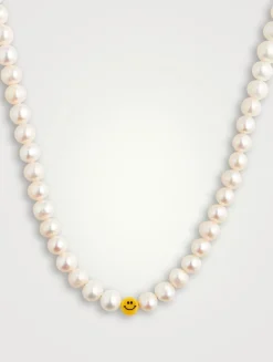 Pearl Smiley Necklace