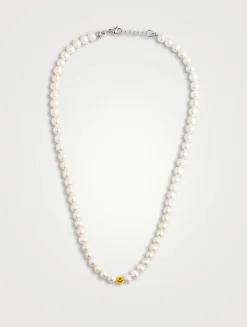 Pearl Smiley Necklace