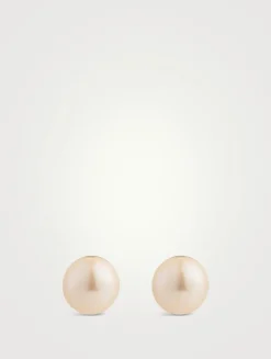 Pearl Stud Earrings