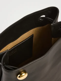 Pebble Leather Crossbody Pouch