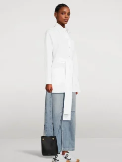 Pebble Leather Crossbody Pouch