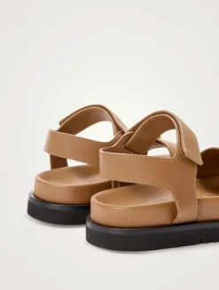 Pebble Leather Sport Sandals