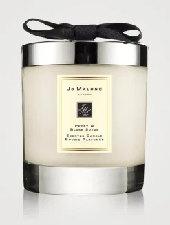 Peony & Blush Suede Home Candle