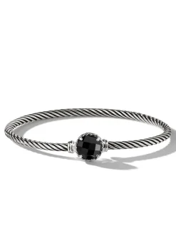 Petite Chatelaine® Bracelet In Sterling Silver With Blue Topaz