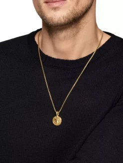 Petrvs® Wolf Amulet In 18k Yellow Gold, 21mm