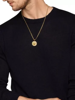 Petrvs® Wolf Amulet In 18k Yellow Gold, 21mm