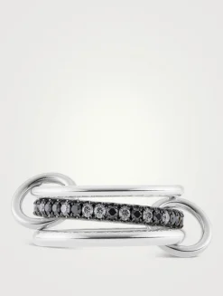 Petunia Ash Silver Ring