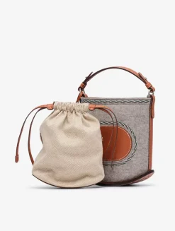 Pin Mini Bucket Felt Sierra Calf