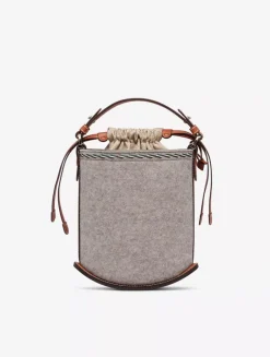Pin Mini Bucket Felt Sierra Calf