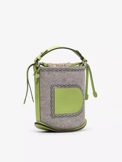 Pin Mini Bucket Felt Supple Calf