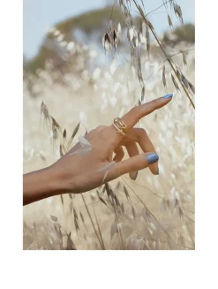 Pisces SG Pavé Gris Silver And 18K Gold Ring With Diamonds