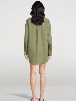 Playa Linen Boyfriend Shirt